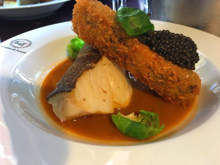 La Cuisine du Troquet cuisine le Caviar d'Aquitaine