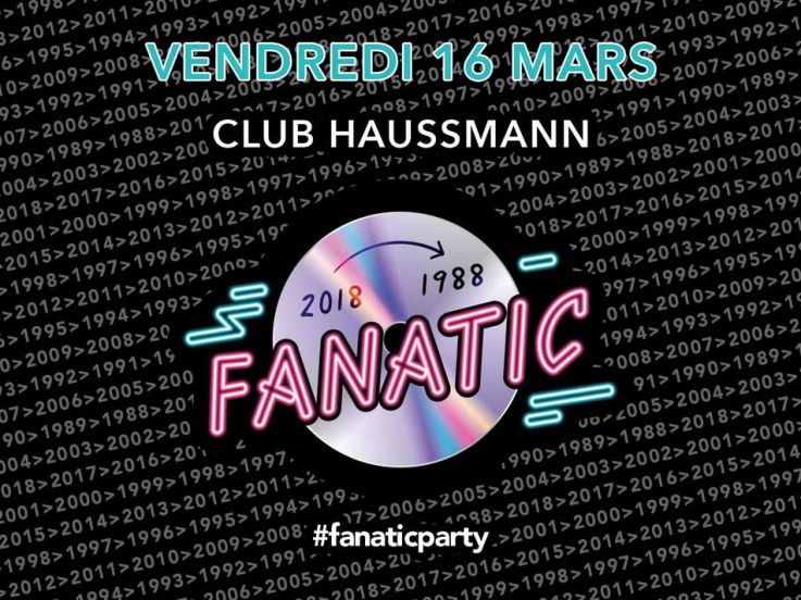 Soirée FANATIC au Club Haussmann 