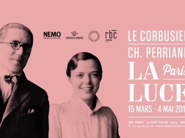 La Luce, expo Charlotte Perriand & Le Corbusier chez RBC Paris