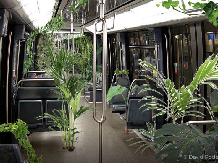 Nuit Blanche 2018 : des métros transformés en jungle