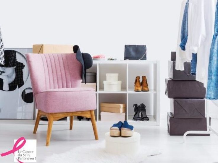 Octobre rose 2018 : Vide-dressing solidaire pour la lutte contre le cancer du sein