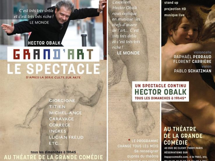 Grand'Art / La fin de Michel Ange au Théâtre de la Grande Comédie