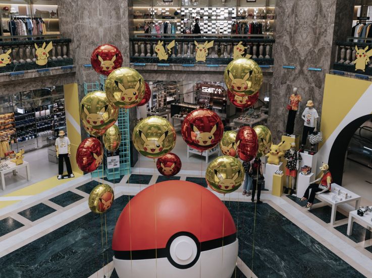 Pokémon fête ses 25 ans aux Galeries Lafayette Champs-Elysées !