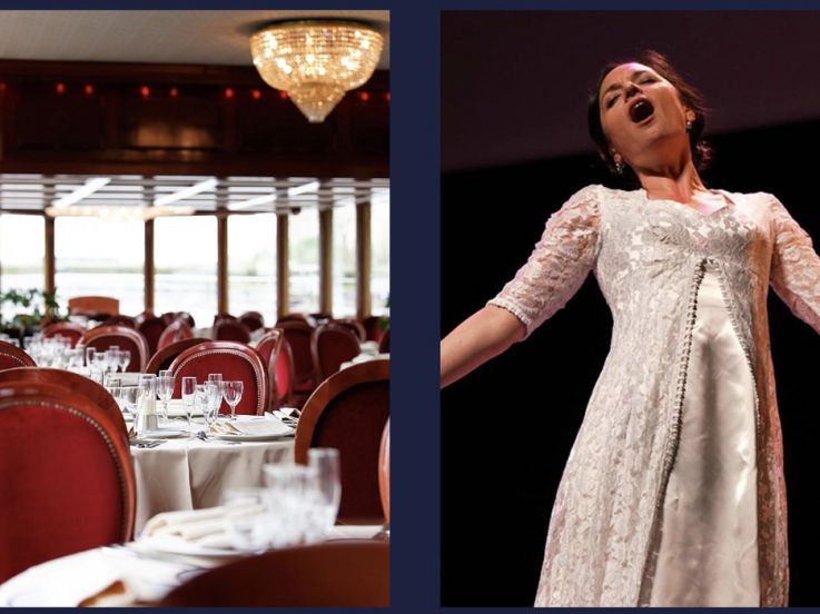 Opéra sur Seine, un dîner-spectacle inédit pendant une croisière sur la Seine