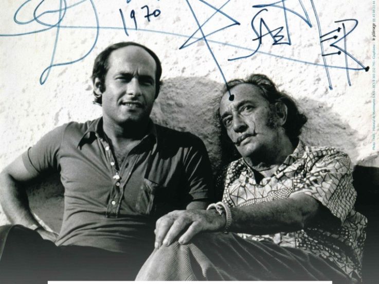 Espace Dali, exposition Dali Paris, Signé Dali, exposition Signé Dali, "Dalí, à Sabater, per el juliol ni dona ni cargol"