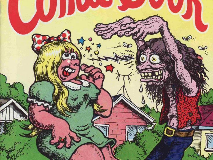 Exposition Crumb, Musée d'Art Moderne de Paris,, San Francisco Comic Book 1970, Edition Print Mint © Robert Crumb