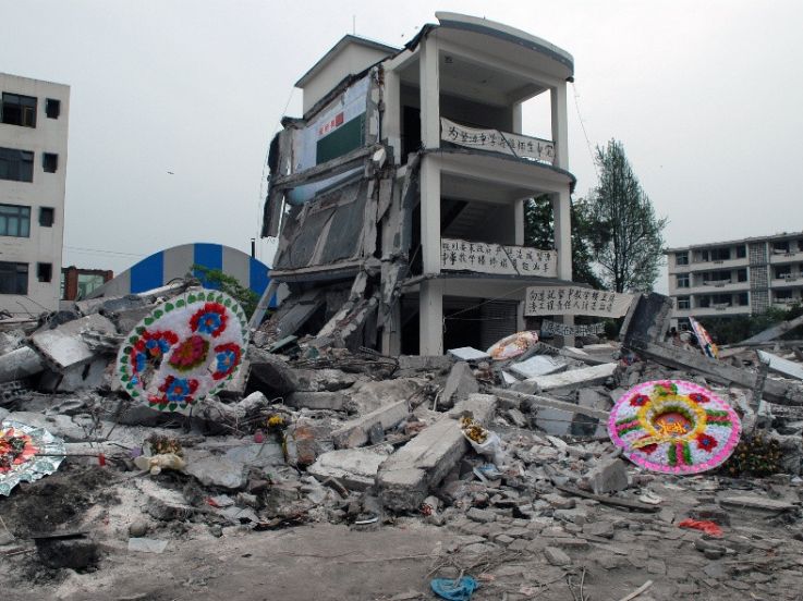 Tremblement de terre au Sichuan, © Ai Weiwei, exposition Jeu de Paume,  