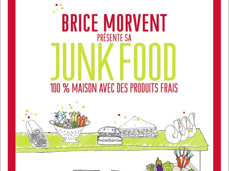 Brice Morvent présente sa Junk Food