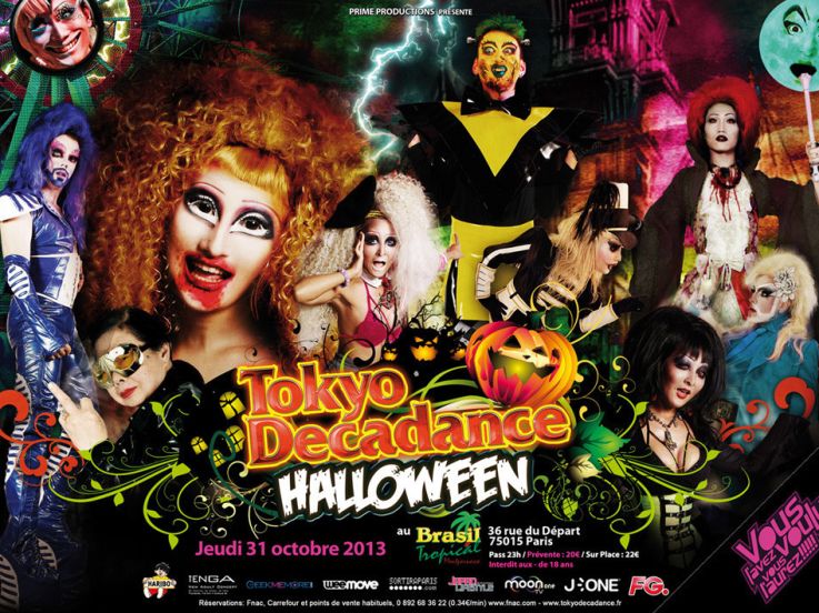 Tokyo Decadance Halloween 2013 au Brasil Tropical