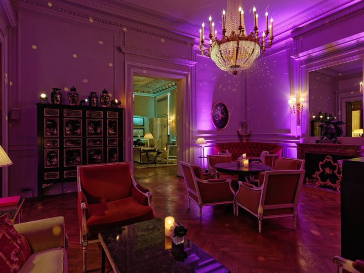 Le Shangri Lounge du Shangri La Hotel Paris