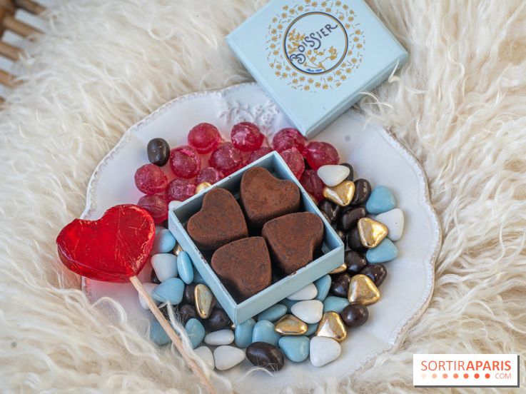 Chocolats et confiseries de Saint-Valentin chez Maison Boissier 2024