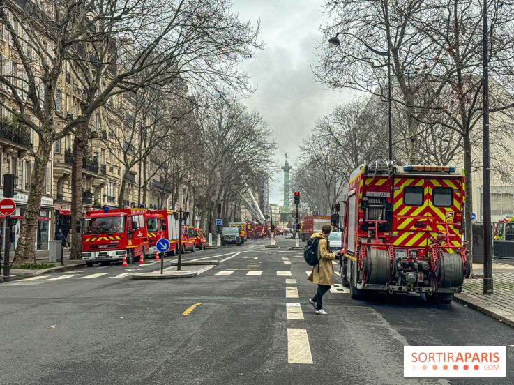 Incendie en cours à Paris 12e : Quatre Blessés et Mobilisation de 120 Pompiers
