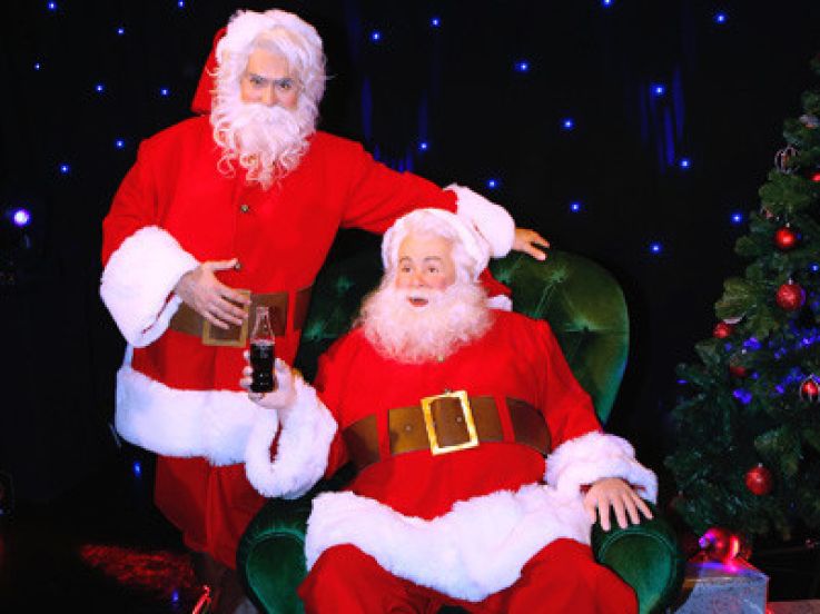 Le Père Noël Coca-Cola au Musée Grévin