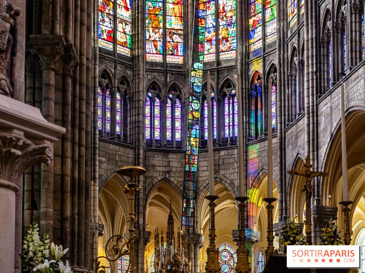 Crescendo, l’installation monumentale à la Basilique Saint-Denis