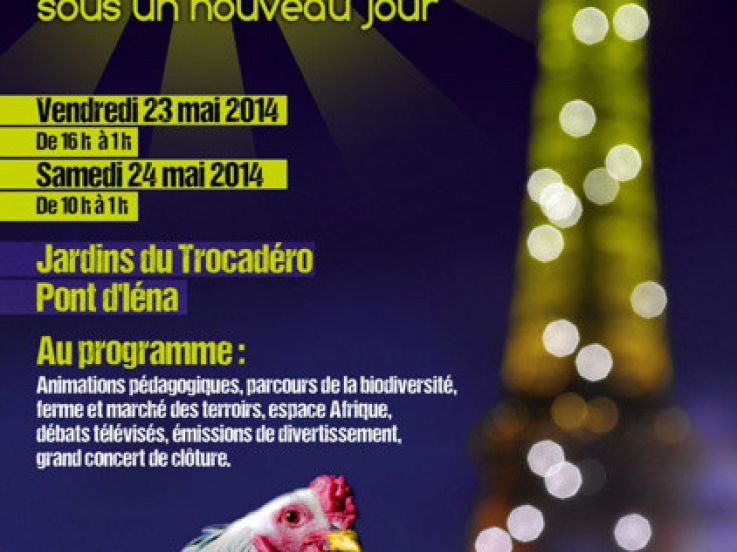 Nuit Verte 2014 au Trocadéro