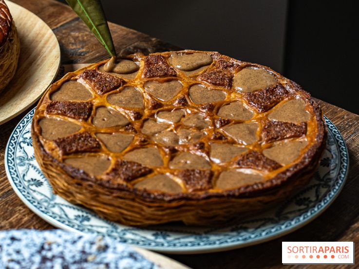 La galette des Rois noisette de Pleincœur par Maxime Frédéric