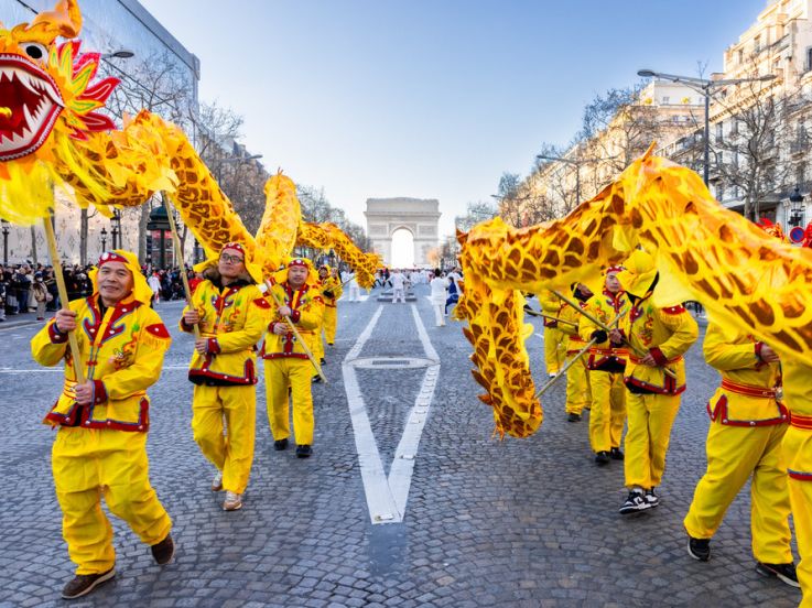 Spectacle et défilé du Nouvel An chinois - Lunaire sur les Champs-Elysées, le programme 2025
