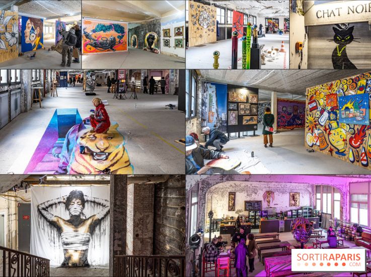 L'Expo des 150, expo street-art gratuite au Cabaret du Chat Noir : plus de 350 artistes sur 3000 m2 