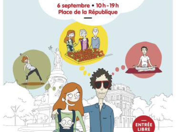 Festival du Bien Vivre Place de la République