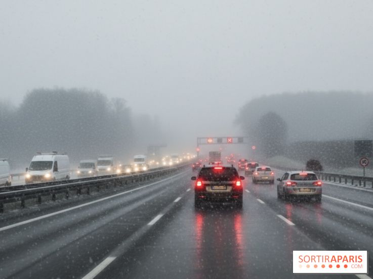 Circulation dense en Île-de-France : 300 km de bouchons ce mercredi