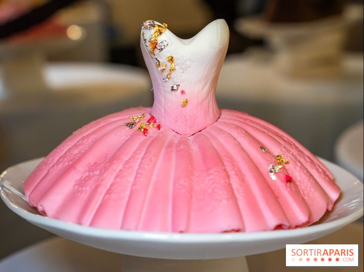 La Bûche de Noël 2025 du Café de la Paix nous fait danser  : l'Adage à la Rose