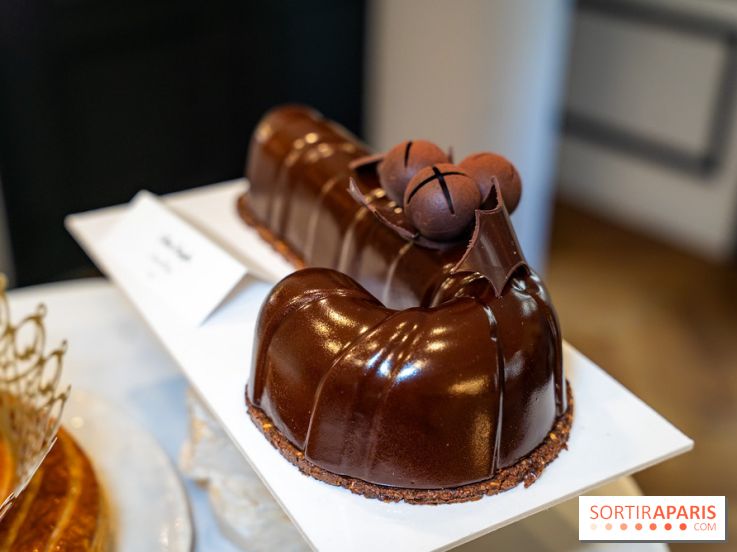 La Bûche de Noël sucre d'orge de Claire Heitzler 2025