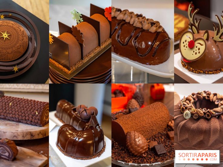 Les bûches de Noël au chocolat à Paris 2025 : la sélection pour les chocovores