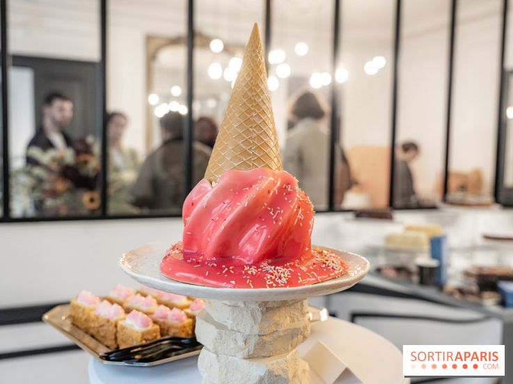 La Bûche de Noël cornet de glace du Kimpton pour ce Noël 2025