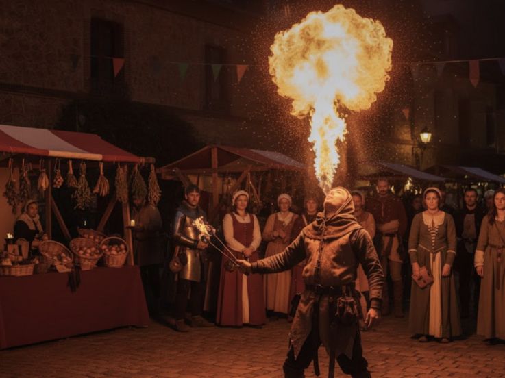 Fête médiévale et Marché de Noël de Vauréal dans le Val d'Oise : Vauréyule 2025