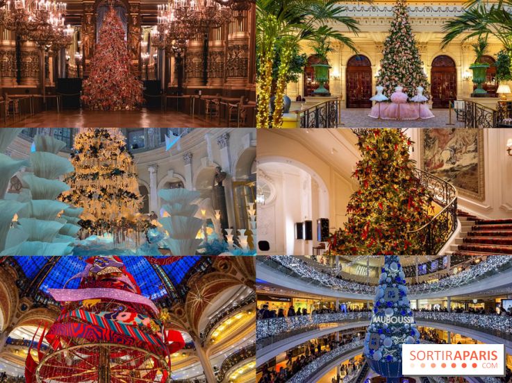 Top 10 des plus beaux sapins de Noël de Paris 2025 à découvrir