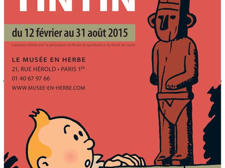 Le Musée imaginaire de Tintin au Musée en Herbe