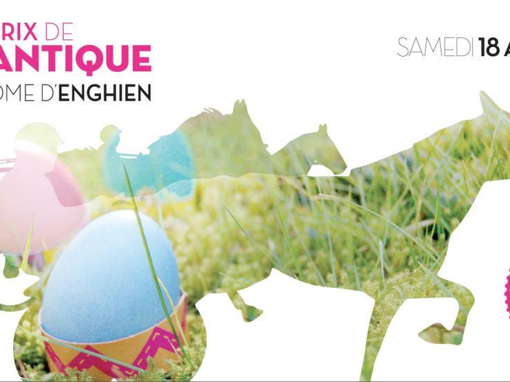 Le Grand prix de l'Atlantique 2015 à l'Hippodrome d'Enghien, chasse aux oeufs