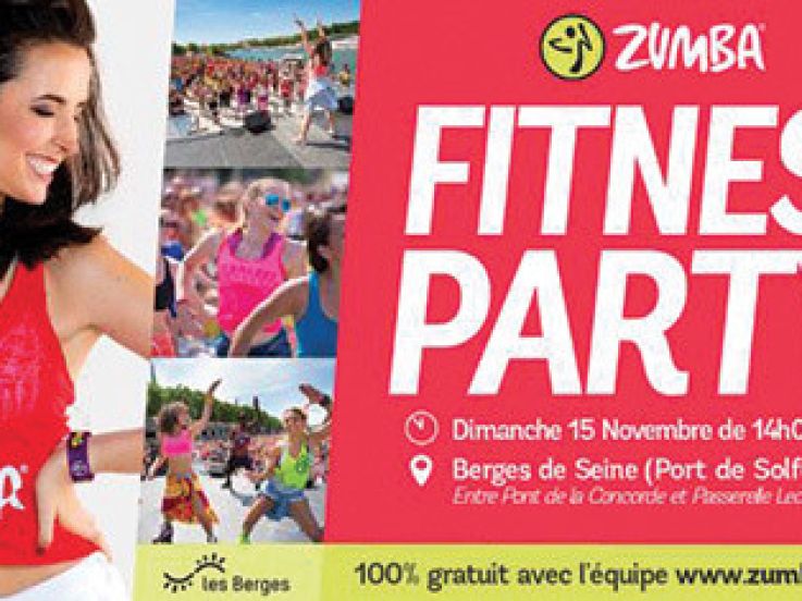 Zumba Fitness Party sur les Berges de Seine