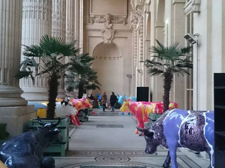 La Cow Parade, les vaches de retour au Mini Palais