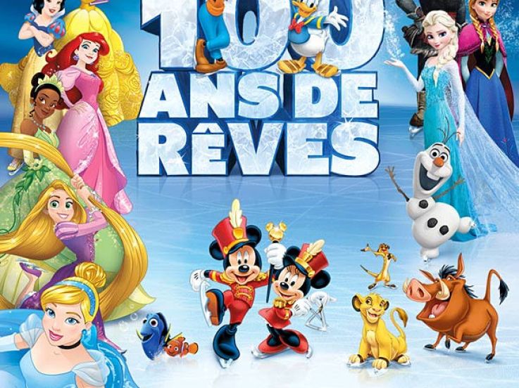 Disney sur Glace 2016 au Zénith de Paris : 100 Ans de Rêves