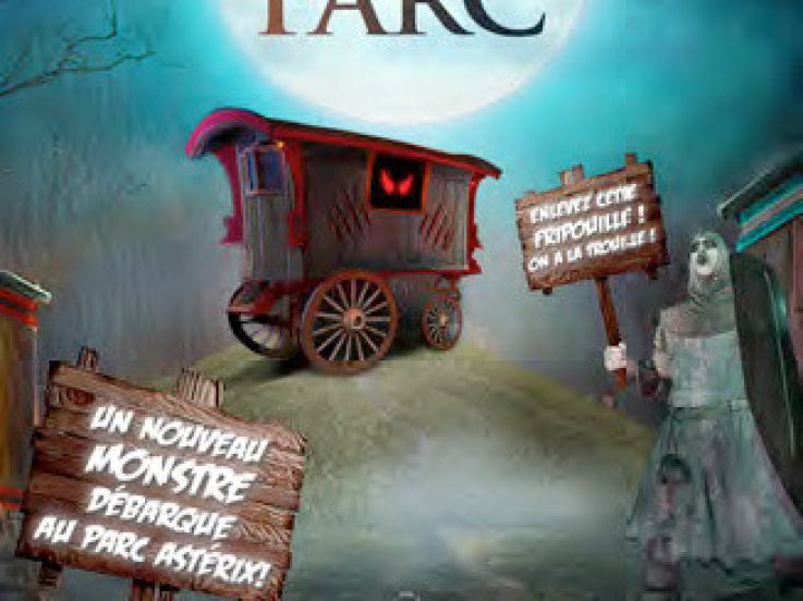 Les Monstres du Parc Astérix manifestent à Paris