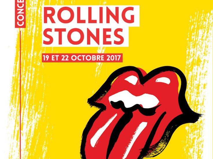 The Rolling Stones en concerts au U Arena de Paris-Nanterre en octobre 2017