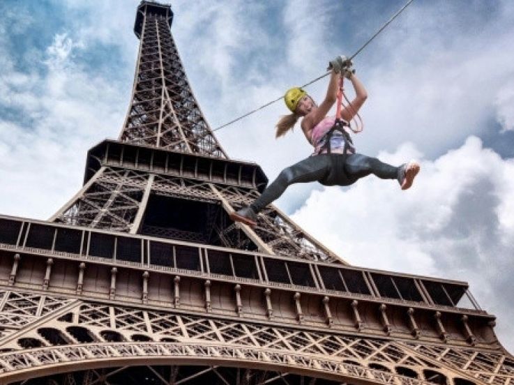 Un vol plané depuis la Tour Eiffel ?