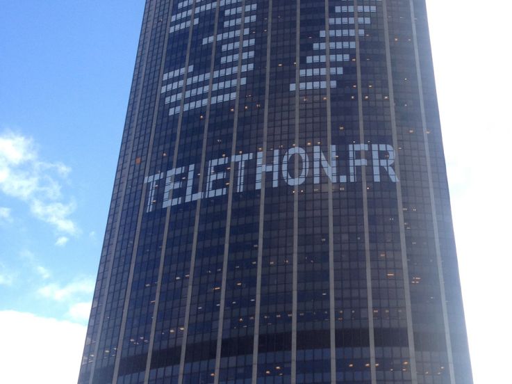 The Tower Run Montparnasse, la course verticale au profit du Téléthon
