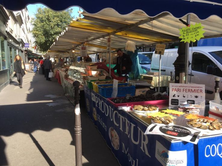 Pari fermier automne 2018, Rue Saint Charles, Paris 15e