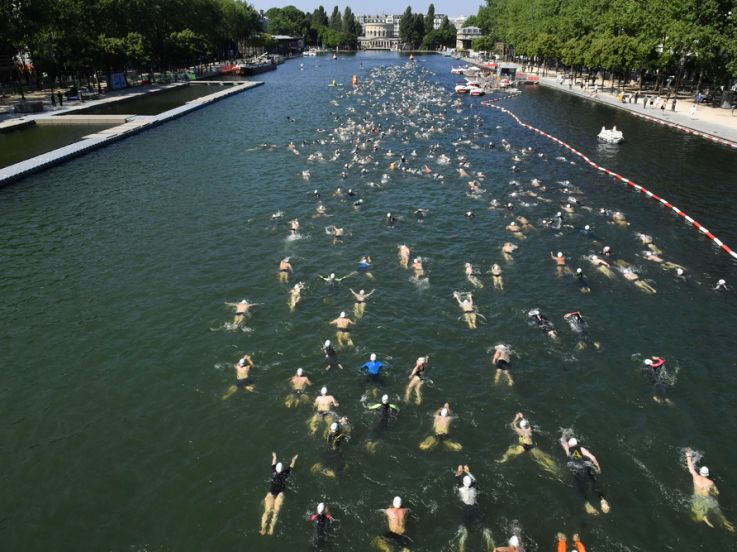 Open Swim Stars Paris 2018 à la Villette