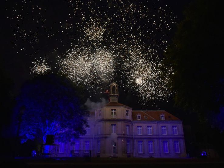 Feu d'artifice du 14 Juillet 2019 à Gonesse (95)