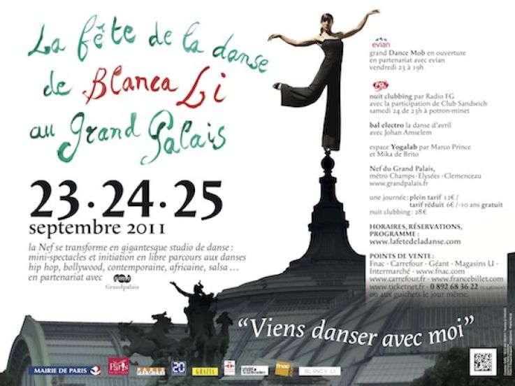 blanca li au grand palais, fête de la danse