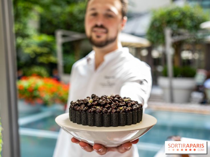 La Tarte Cassis de Quentin Lechat au Royal Monceau Raffles Paris