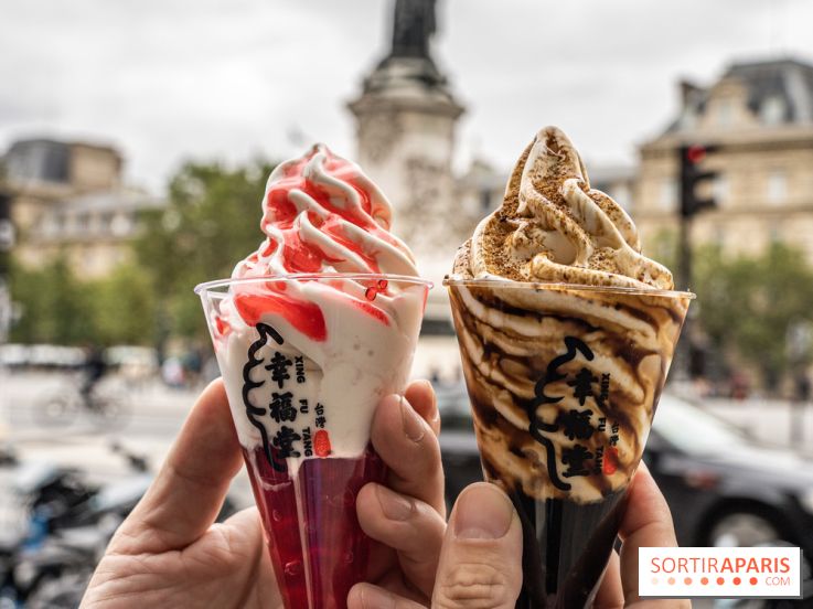 Xing Fu Tang République, bulbe tea et nouvelles glace Bubble