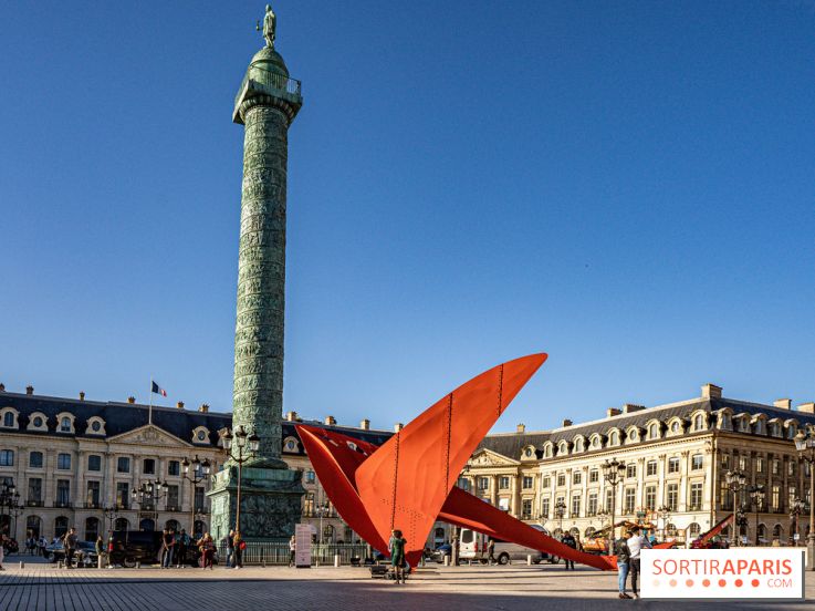 FIAC 2021 : le dragon flamboyant de la Place Vendôme par Alexander Calder