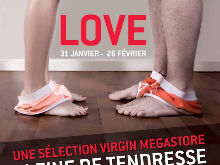 love, virgin megastore, saint-valentin