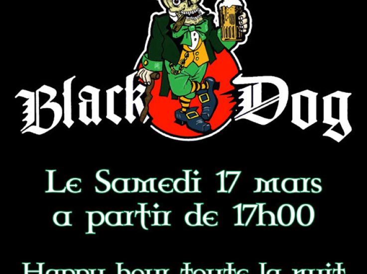 Le Black Dog fête la Saint Patrick