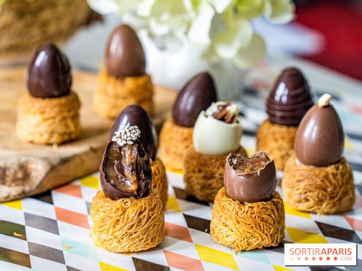 Des oeufs de Pâques 2022 de Maison Aleph 2022 aux saveurs levantines