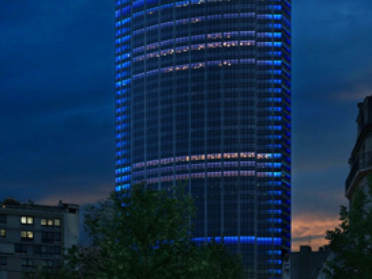La Tour Montparnasse s'habille de nouvelles lumières